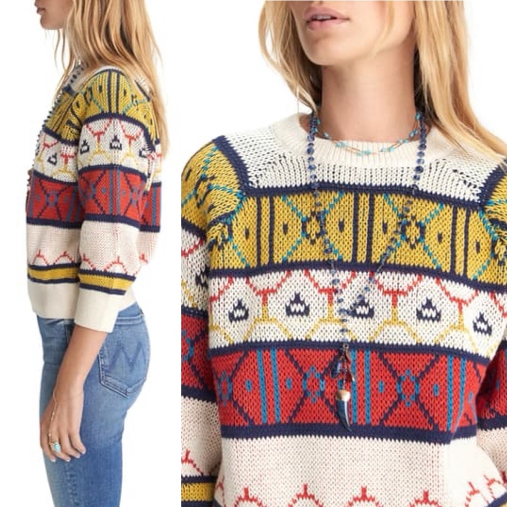 🎉Host Pick🎉 MOTHER Remember Me Knit Sweater szXL